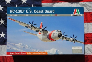 Italeri 1348 Lockheed Martin HC-130J U.S.Coast Guard